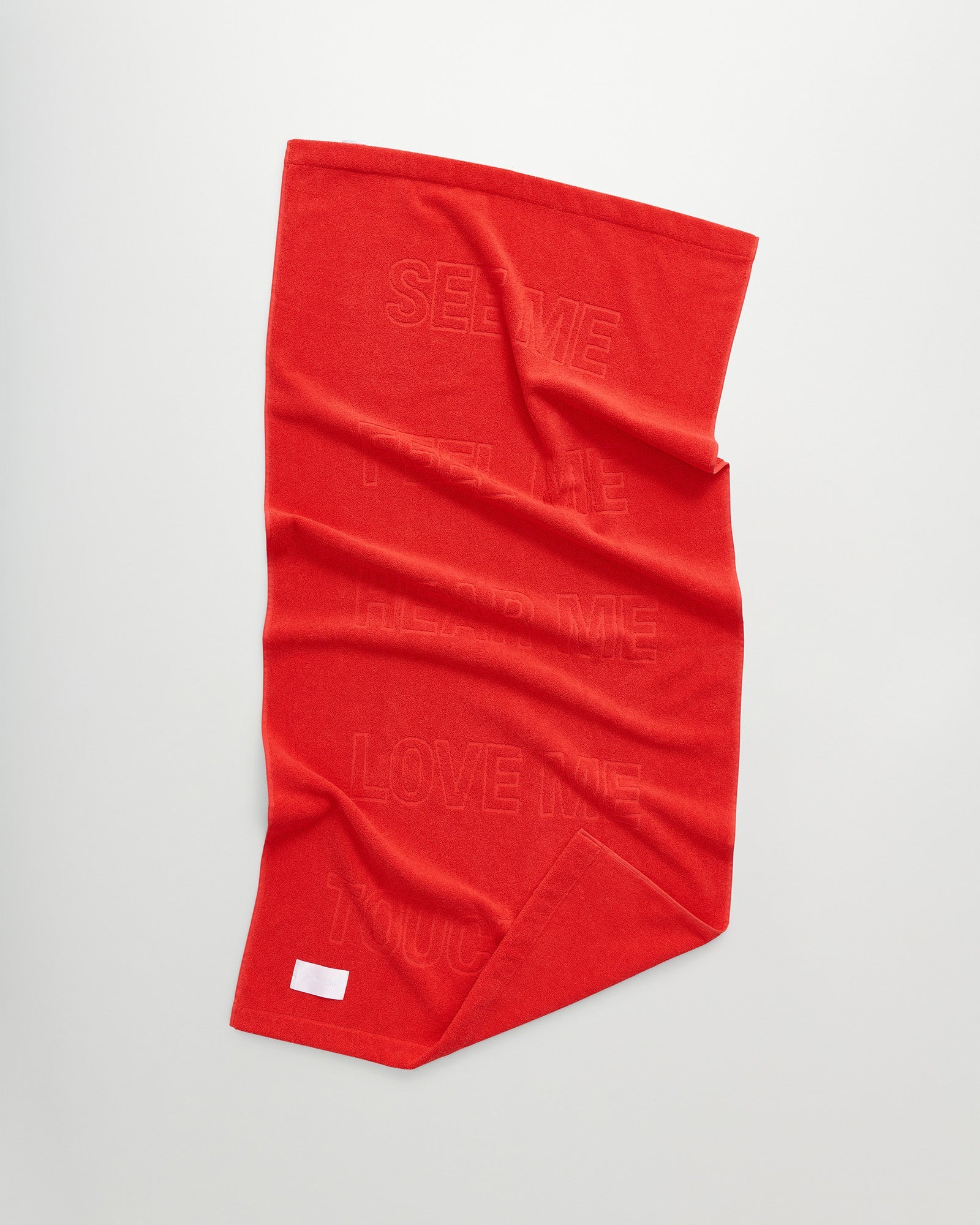 Lover towel | Spiaggia red Terry